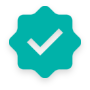 Star check icon.